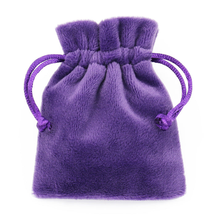 Jewellery pouches 10cm x 14cm , Velvet pouches drawstring Gift Bags Thick Soft High Quality - (3.9" x 5.5")