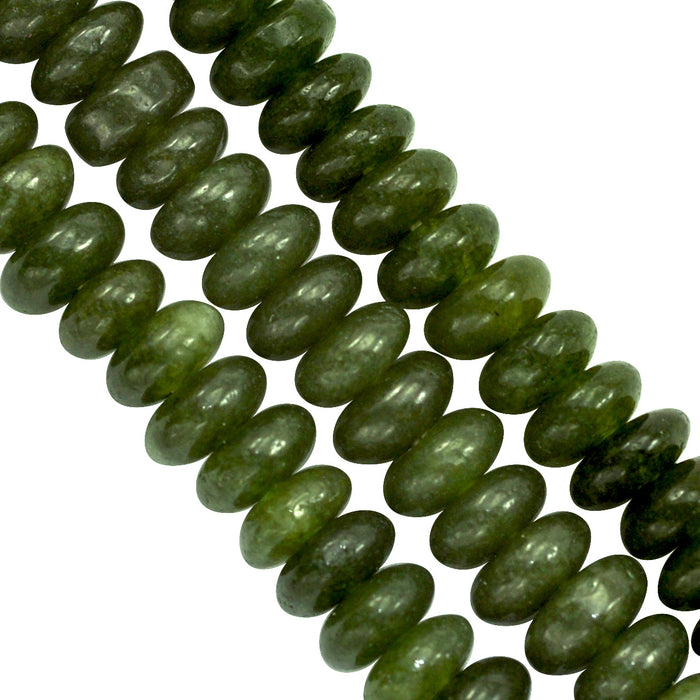 Natural Semi-precious Gemstone Rondelle Beads 4mm for Jewellery Making Craft