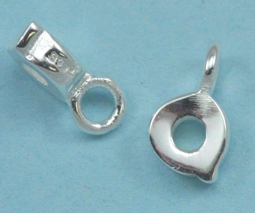 Tiny letters  in sterling silver 925 ,  alphabet charms . Genuine Solid 925 Initials