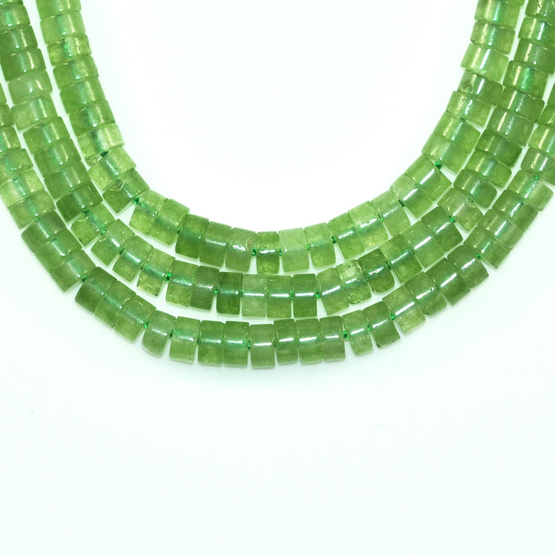 Natural Semi-precious Gemstone Heishi Rondelle Beads 4mm for Jewellery Making Craft