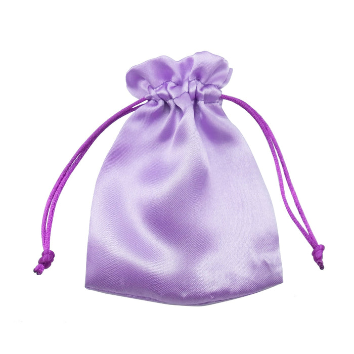 10 cm x 14 cm Silky Satin Wedding Favour Gift Bags Drawstring Jewellery Pouches Wholesale