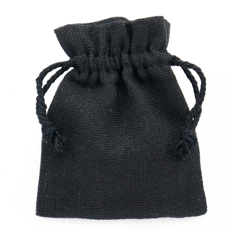 8 cm x 10 cm Cotton Linen Drawstring Gift Bags Jewellery Pouches High Quality Wholesale