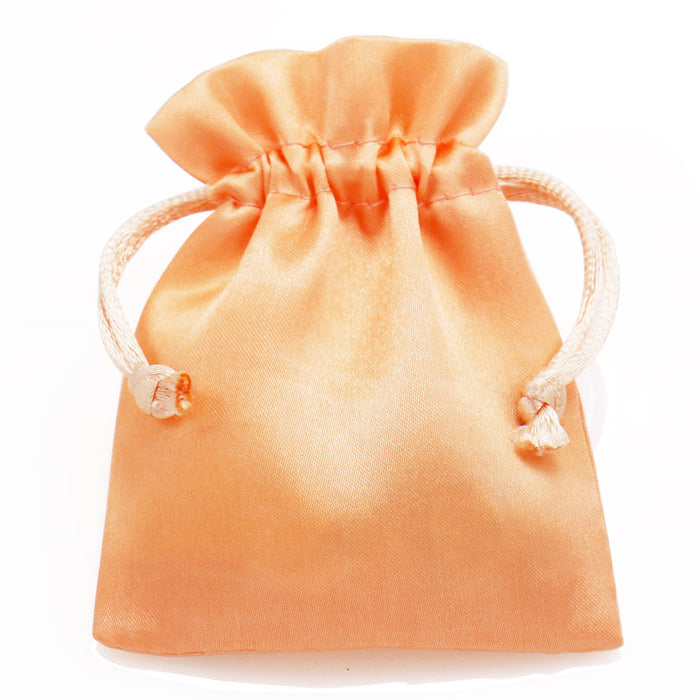 8 cm x 10 cm Silky Satin Wedding Favour Gift Bags Drawstring Jewellery Pouches Wholesale