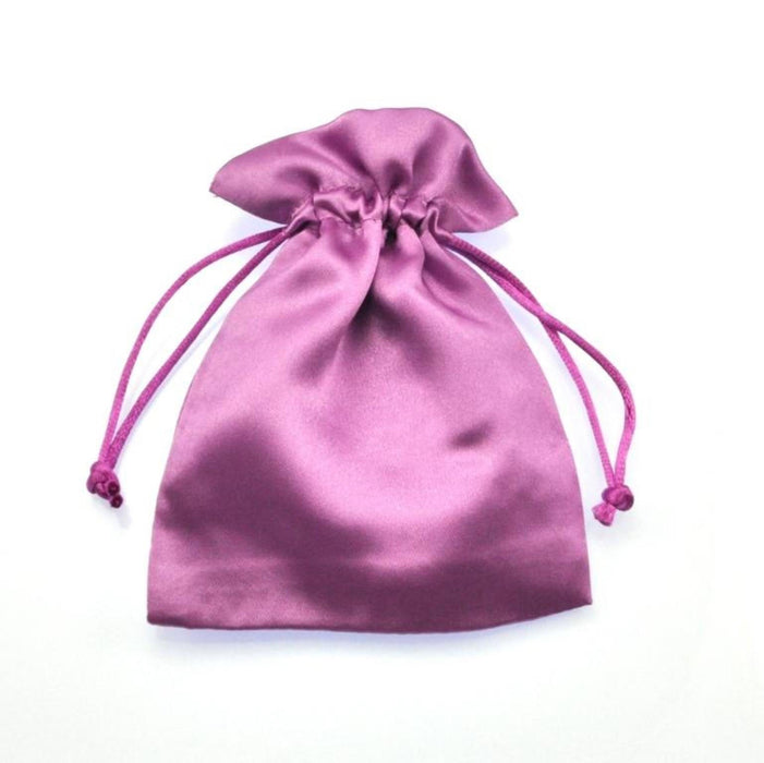 8 cm x 10 cm Silky Satin Wedding Favour Gift Bags Drawstring Jewellery Pouches Wholesale