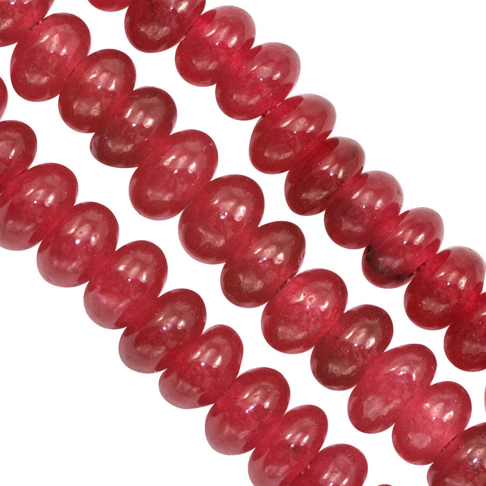 Natural Semi-precious Gemstone Rondelle Beads 4mm for Jewellery Making Craft