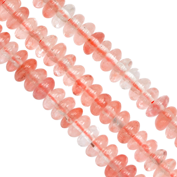 Natural Semi-precious Gemstone Rondelle Beads 4mm for Jewellery Making Craft