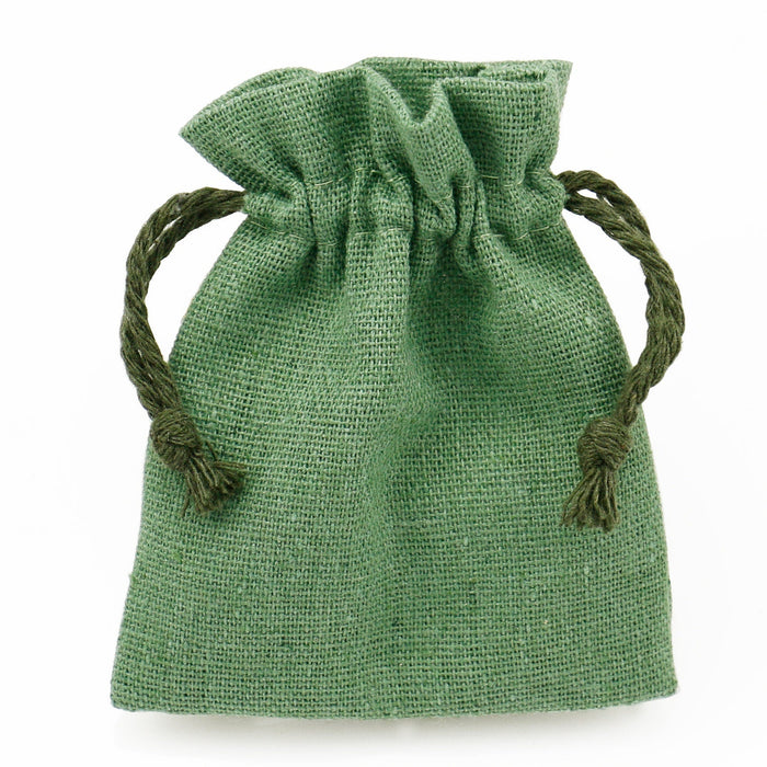 8 cm x 10 cm Cotton Linen Drawstring Gift Bags Jewellery Pouches High Quality Wholesale