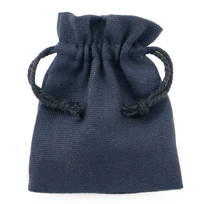 8 cm x 10 cm Cotton Linen Drawstring Gift Bags Jewellery Pouches High Quality Wholesale