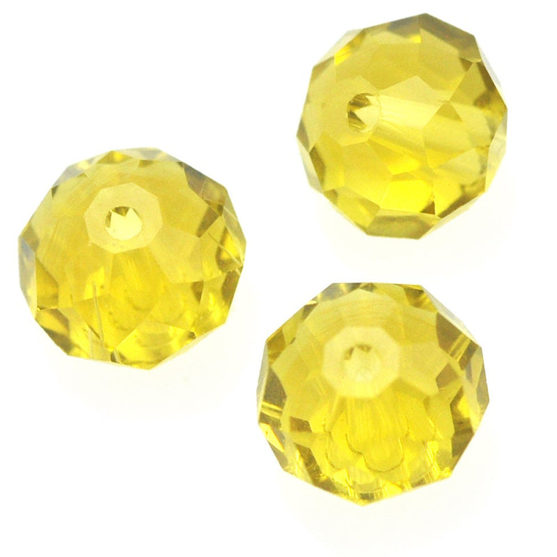 6mm Red, pink, yelllow and orange  Faceted Rondelle Crystal Cut Glass Beads  Spacer for Jewellery Making - The hot collection