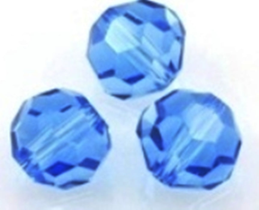 3mm Round Czech Faceted Crystals Cut Glass Beads Jewellery Making