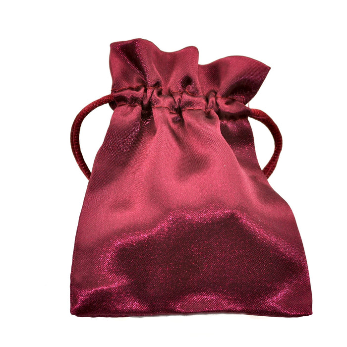 12 cm x 17 cm Silky Satin Wedding Favour Gift Bags Drawstring Jewellery Pouches Wholesale