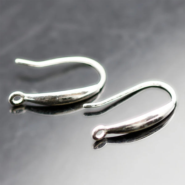 Genuine Solid 925 Sterling Silver Earring Wires Hooks for Jewellery Findings