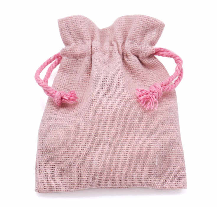 12 cm x 17 cm Cotton Linen Drawstring Gift Bags Jewellery Pouches High Quality Wholesale