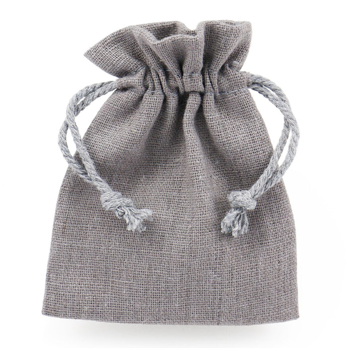 10 cm x 14 cm Cotton Linen Drawstring Gift Bags Jewellery Pouches High Quality Wholesale