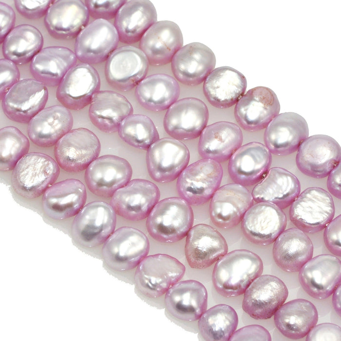 5-6mm Baroque Nugget Genuine Freshwater Pearls Beads for Jewellery Making