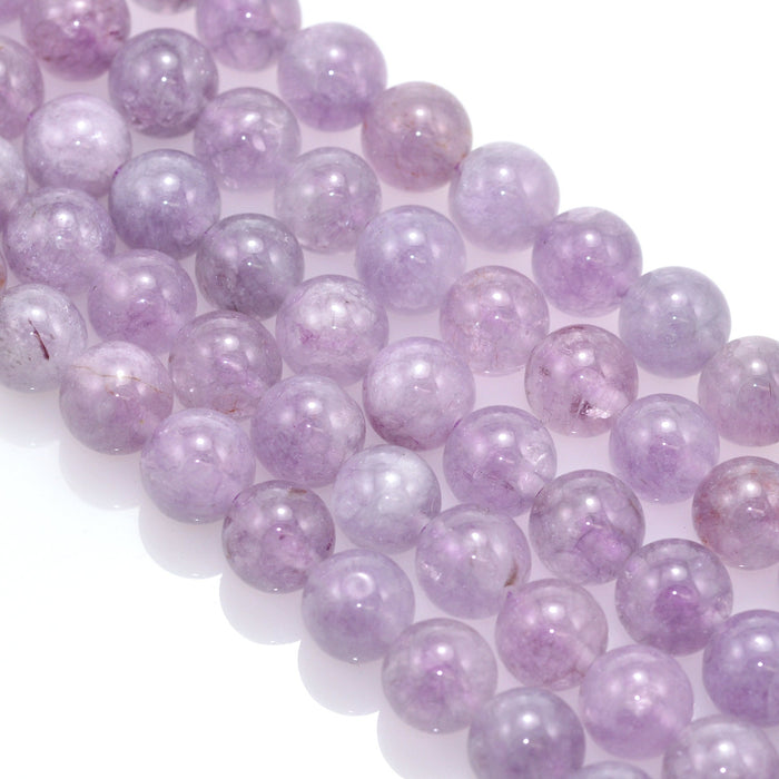 6mm Purple Pink Semi-precious Gemstone Round beads for Jewellery Making 60Pcs