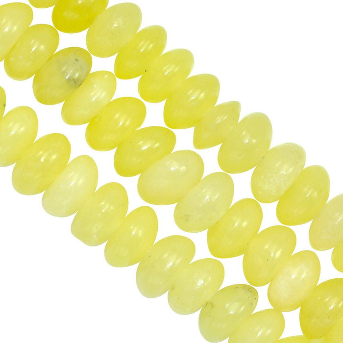 Natural Semi-precious Gemstone Rondelle Beads 4mm for Jewellery Making Craft