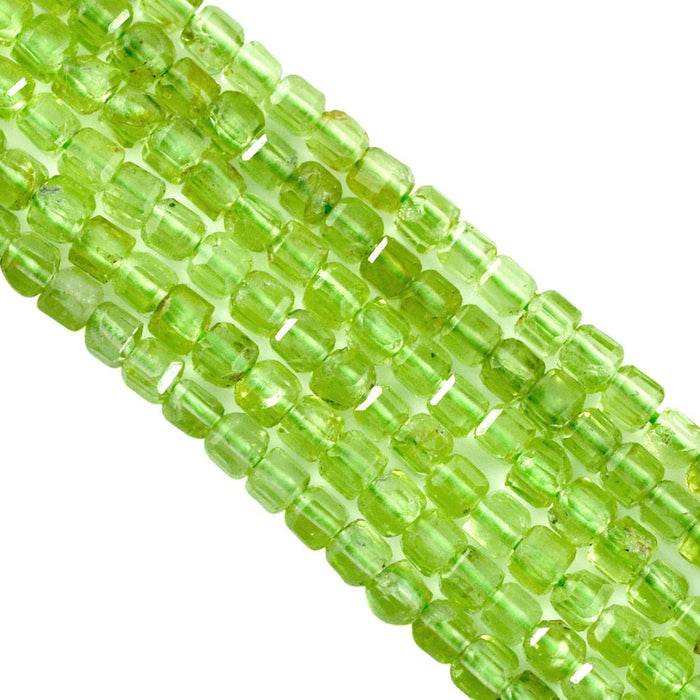 Small 2mm Faceted Cube Natural Semi-precious Gemstone Spacer Beads for Jewellery Making